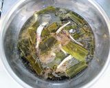 沖縄そばの麺を使ったかちゅー昆布水作り方1写真