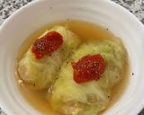 お豆腐ヘルシーロールキャベツ作り方5写真