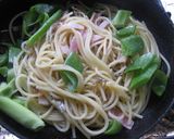 ★ねぎじゃこベーたまパスタ★作り方4写真