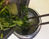ほうれん草チーズバター卵かけご飯作り方4写真