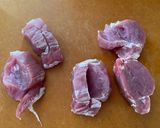 梅干しとしそをはさんださっぱりヒレカツ作り方1写真