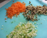 ☆白菜使い切り中華風挽肉あんかけ☆作り方1写真