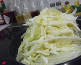 ☆白菜使い切り中華風挽肉あんかけ☆作り方2写真