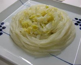 ☆白菜使い切り中華風挽肉あんかけ☆作り方3写真
