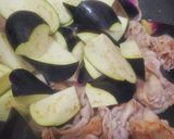 なすと豚バラ肉のさっぱり炒め作り方3写真