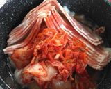 ご飯もりもり進む。我が家の特製旨辛チゲ鍋作り方1写真