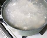 192　もつ煮　（味噌味　野菜多め)作り方1写真