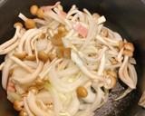 かぼちゃとしめじのクリーム煮作り方3写真