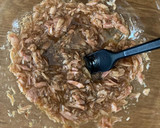 ツナ缶で簡単☆ツナとしめじの和風パスタ作り方3写真