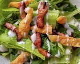 カリッカリチーズのシーザーサラダ♪作り方3写真