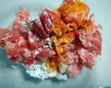 豚コマと青じそ、ピーマンの春巻き作り方1写真