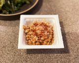 オリーブオイルツナ×納豆ご飯作り方1写真