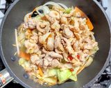 豚こま肉とナスのピリ辛中華炒め作り方5写真