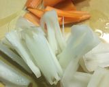 シャキシャキ!縦切りれんこんのきんぴら作り方1写真
