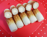 ちくわとチーズのマヨ焼き♡チーズとろ～ん作り方4写真