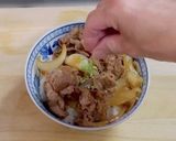 すき焼き風牛丼！作り方9写真