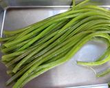 さつま芋の茎の煮物作り方1写真