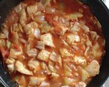 20分で作れる☆簡単チキンのトマト煮。作り方9写真
