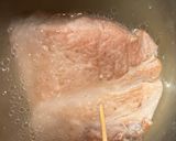 チャーシューと煮玉子と醤油ラーメンスープ作り方12写真
