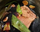 チャーシューと煮玉子と醤油ラーメンスープ作り方14写真