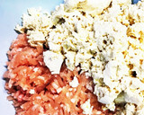 蓮根と豆腐と鶏ミンチのカリふわ揚げ作り方4写真