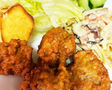 蓮根と豆腐と鶏ミンチのカリふわ揚げ作り方9写真