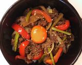 簡単★焼肉丼!作り方8写真