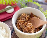 しっとりふりかけ！にんにく生姜鯖味噌作り方5写真