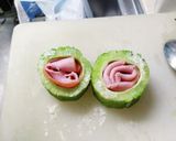 ゴーヤとハムのチーズ焼き作り方4写真