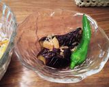 ナスとシシトウの煮浸し~なめ茸ポン酢味~作り方8写真