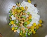 炒り豆と銀杏の混ぜごはん作り方4写真
