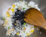 炒り豆と銀杏の混ぜごはん作り方5写真