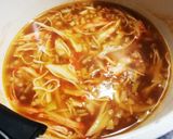 チリクラブ風❤旨辛い卵スープのラーメン作り方3写真