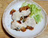 金山寺味噌タルタルからあげ作り方2写真
