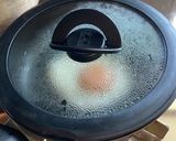 黄身が少し固まってトロントロンの目玉焼き作り方4写真