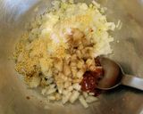 鶏むね肉とアボカドのピリ辛玉ねぎダレ丼作り方2写真