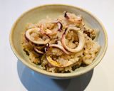 スルメイカ土鍋炊き込みご飯作り方6写真