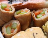 アスパラとにんじんの肉巻き甘辛醤油味作り方8写真