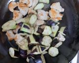 鶏むね肉と茄子のハニーケチャップ炒め作り方5写真
