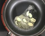 サラダチキンonガリバタライス♪作り方3写真