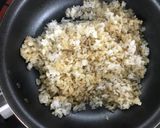 サラダチキンonガリバタライス♪作り方5写真