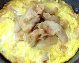 豚バラ肉のすき焼き風オープンオムレツ作り方8写真