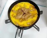 豚バラ肉のすき焼き風オープンオムレツ作り方6写真