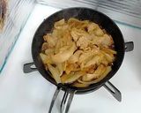 豚バラ肉のすき焼き風オープンオムレツ作り方5写真
