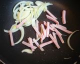 ブロッコリーとハムのクリームチーズパスタ作り方3写真