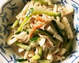 我が家のサラダ☆長芋のマヨ麺つゆ合え作り方2写真