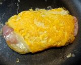 お子様も喜ぶ♡ベーコンチーズもち玉焼き作り方6写真