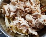 豚肉もやしキムチ作り方1写真