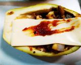 白ナスの豚コマチーズ甘味噌焼き作り方3写真