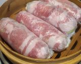 さっぱりレタスの肉巻き蒸し作り方2写真